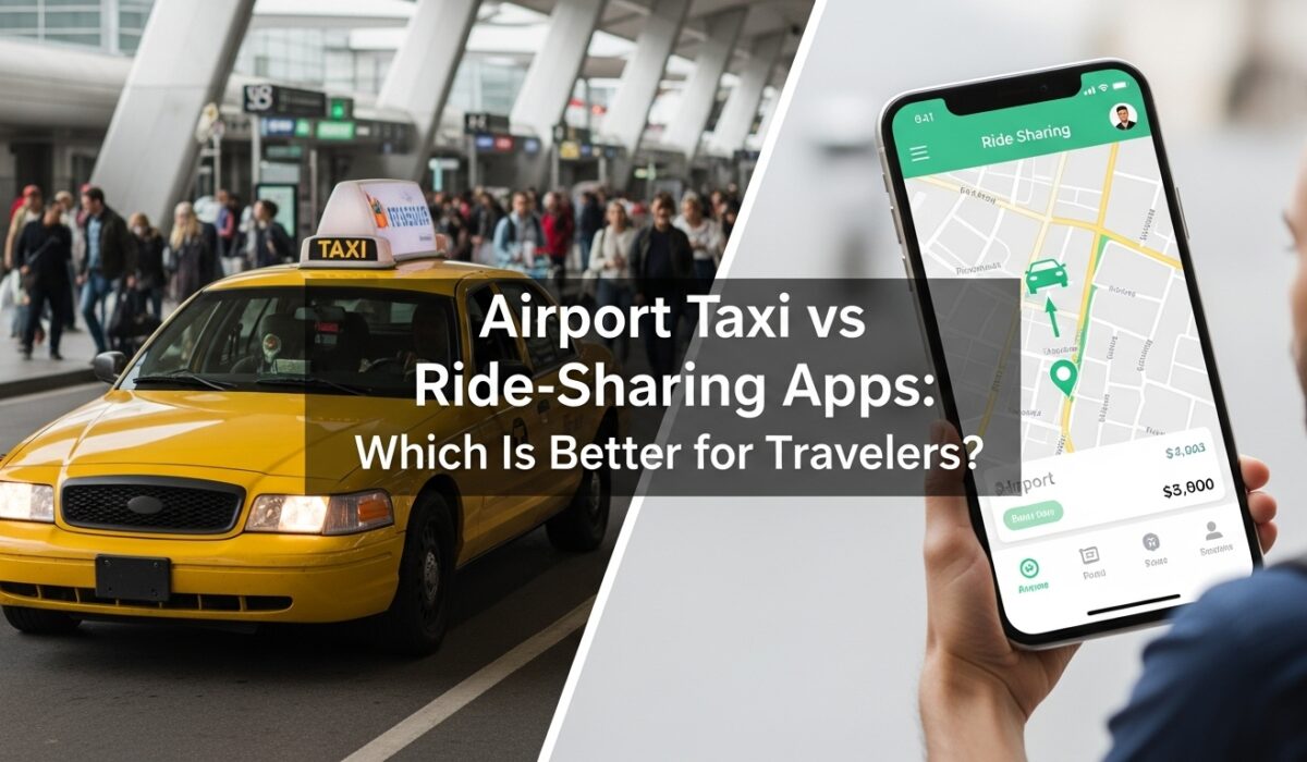 Airport Taxi vs Ride-Sharing Apps Which Is Better for Travelers