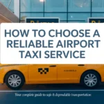 How to Choose a Reliable Airport Taxi Service