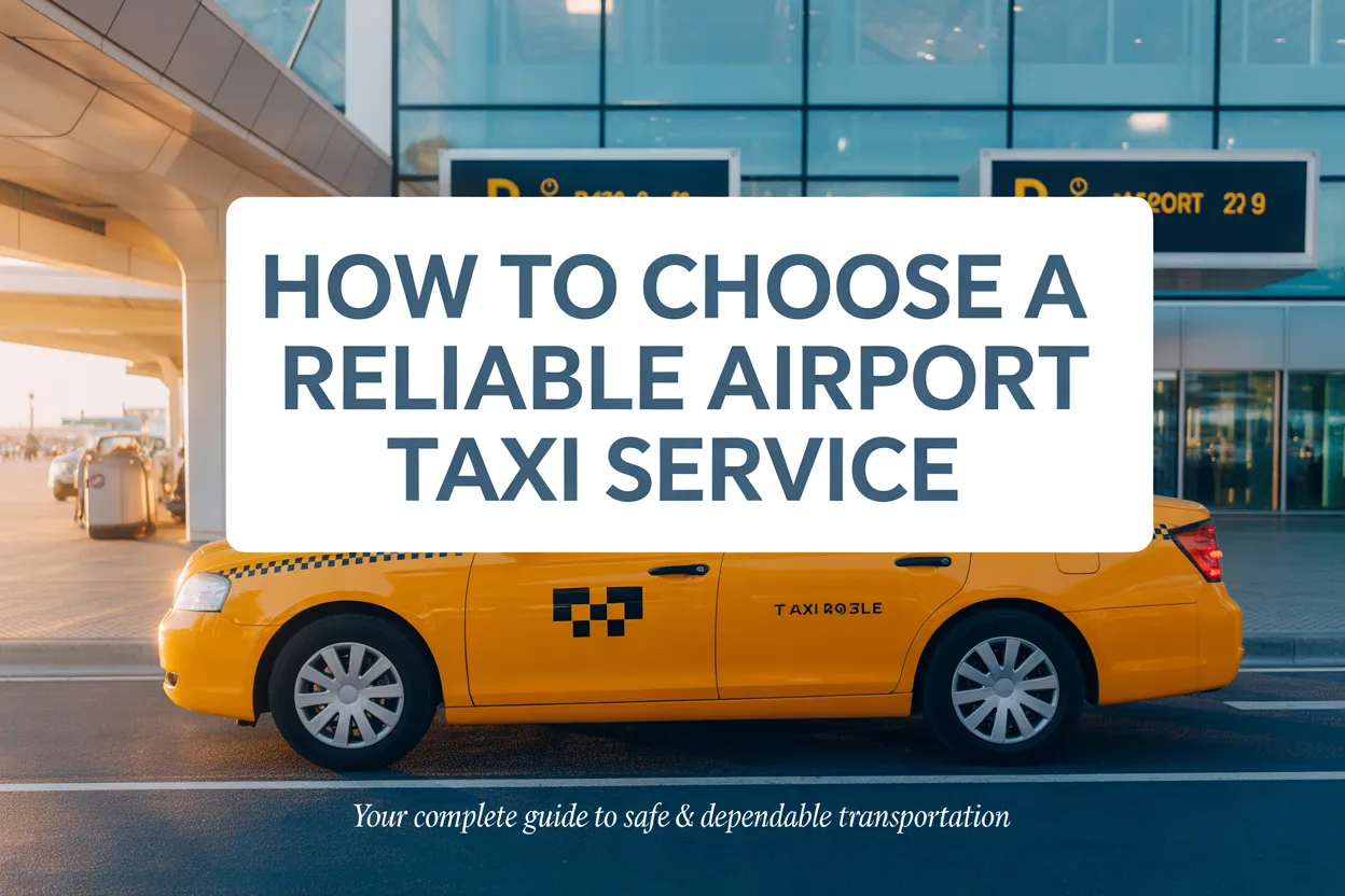 How to Choose a Reliable Airport Taxi Service